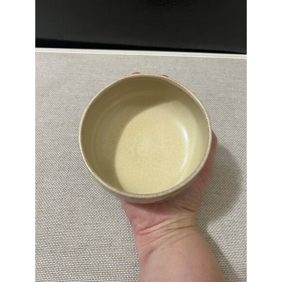 Vtg. Japanese Akahada ware tea bowl handmade Masando Oshino pottery Signed - Picture 10 of 15